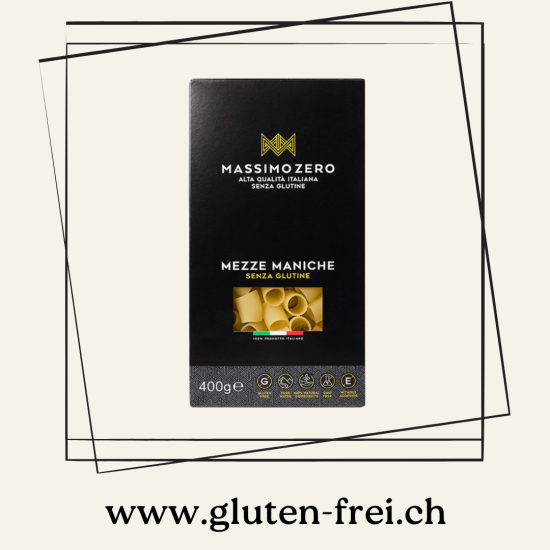 Mezze Maniche Massimo Zero glutenfrei